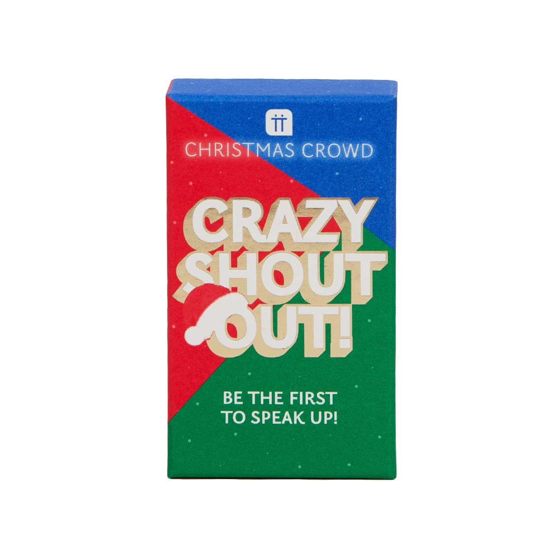 Talking Tables Shout Out Christmas Trivia Game | Xmas Quiz Questions, Fun Table Games For Families, Kids, Adults, Stocking Filler Ideas,Red,CCROWD-SHOUTOUT