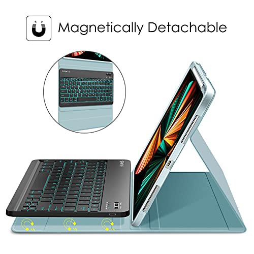 Fintie Keyboard Case for iPad Pro 12.9" 5th Generation 2021 & 4th/3rd