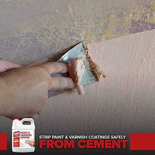 MAX Strip Professional Strength Paint and Varnish Stripper Strips Paint, Latex, Polyurethane