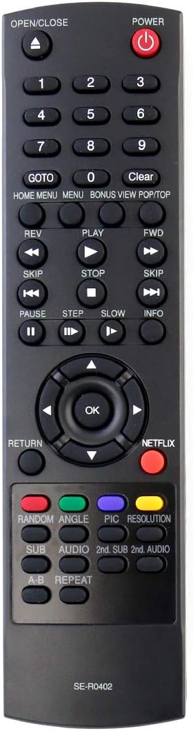 Toshiba Tv Video And Home Audio Remote Controls Us New Se R0402 Blu Ray Remote For Toshiba x2150 x2250ku x50 x40ku Consumer Electronics