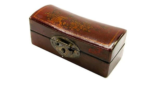 Amazon Com T Trove Red Leather Small Pillow Box Home Kitchen