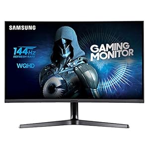 Samsung-LC27JG50QQUXEN-27-Curved-Gaming-Monitor-WQHD-2560x1440-144Hz-2x-HDMI-DisplayPort-Dark-Silver Samsung LC27JG50QQUXEN 27" Curved Gaming Monitor - WQHD 2560x1440, 144Hz, 2x HDMI, DisplayPort, Dark Silver