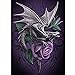 Handmade Counted Cross Stitch Kits Dragon and Rose Embroidery Pattern DMC Cotton Thread Home Room Decor (Dragon and Rose)