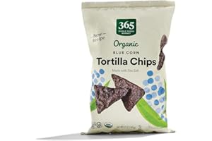 365 by Whole Foods Market, Organic Blue Corn Tortilla Chips, 12 Ounce
