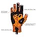 KastKing Sol Armis Sun Gloves UPF50+ UV Protection Gloves for Men & Women - Outdoor, Kayaking, Rowing - Firestorm Prym1, Large - X-Large