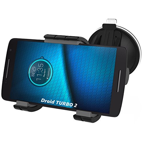 UPC 062142934896, Droid Turbo 2 Easy-dock Car Mount Holder - Windshield &amp; Dashboard Compatible (By Encased) (For Motorola Droid Turbo2 XT1585)