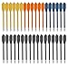 KingsArchery Crossbow Arrows Plastic (36 Pack) 6 inch Bolts in Assorted Colors for Hunting Crossbow Pistol Precision Target Arrow