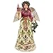 Enesco Jim Shore Heartwood Creek Collection Victorian Angel with Candle Stone Resin Figurine, 9.5