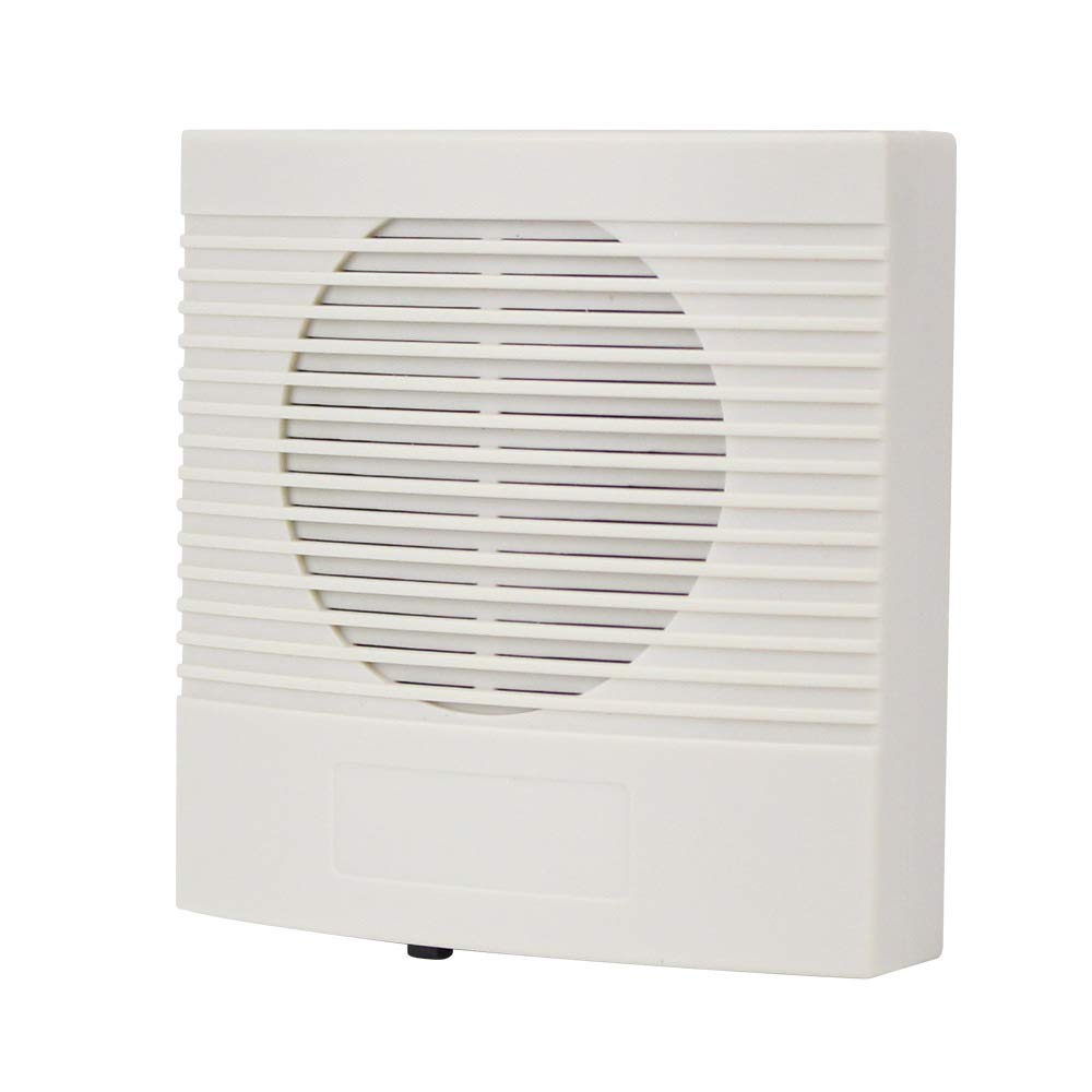 KDL Wired Door Bell Chime DC 12V Electronic Doorbell 3 Ringtones Access Control Accessories White Plastic Dingdong Ring for Office Home Security Access Control System