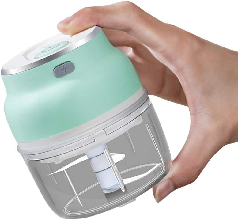 Electric Mini Garlic Chopper,Free Spice Chopper USB Charging Mini