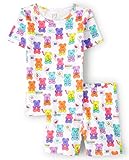 The Children's Place Girls Sleeve Top and Shorts