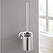 hansgrohe Toilet Brush with Holder Easy Install 15-inch Modern Coordinating Accessories in Chrome, 40522000