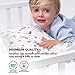 Toddler Pillowcase Rainbow | 100% Organic Cotton | Hypoallergenic | 14X19 inch | Fits Toddler Pillow 13x18 inch (Rainbows)