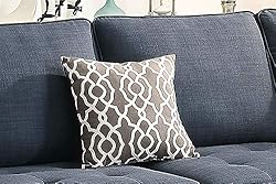 Poundex Bobkona Kemen 2-Pieces Sectional Sofa