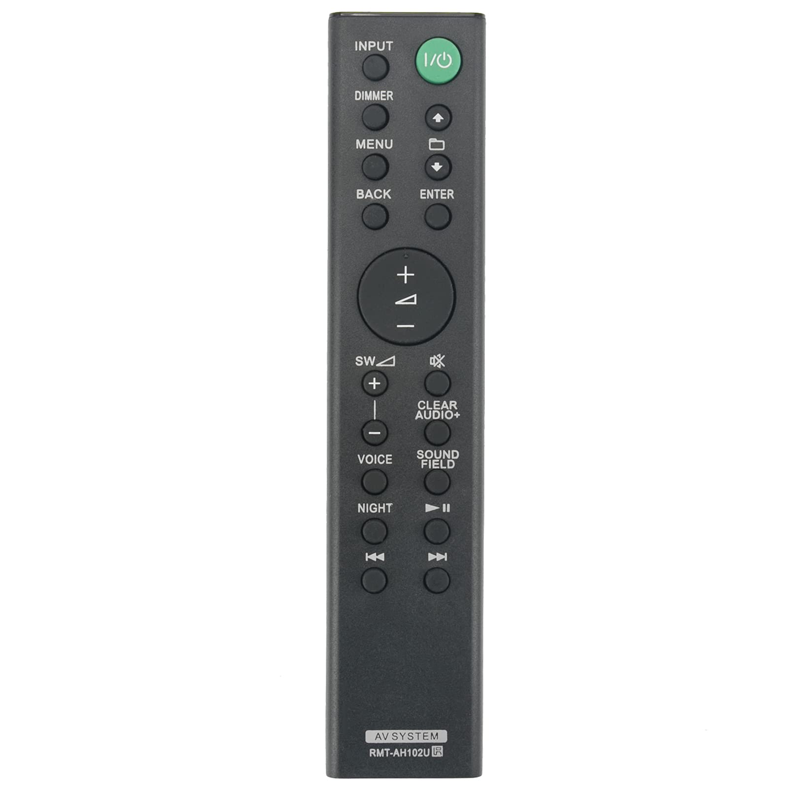 ALLIMITY RMT-AH102U Remote Control Replace fit for Sony Soundbar AV System HT-XT100 HT-XT1 HTXT100 HTXT1 RMTAH102U