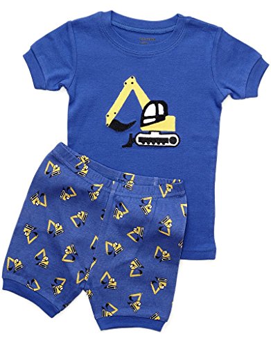 Tractor Shorts 2 Piece Pajama 100% Cotton (2 Years)