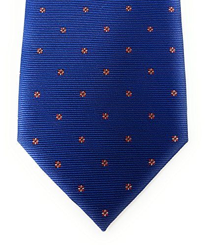 Labiyeur Fine Stars Medium Men's Tie Necktie (Blue)