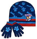 Nickelodeon Boys Paw Patrol Chase And Marshall Hat And Glove Set