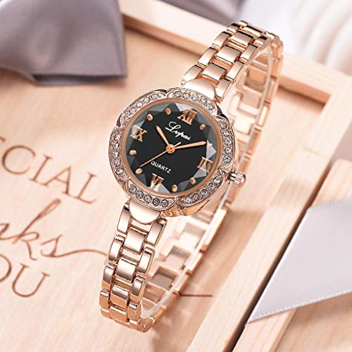iPOGP Women Watchs Diamond Dial Bracelet Watch Crystal Strap Watchs Analog Wrist Quartz Luxury Watch - //medicalbooks.filipinodoctors.org