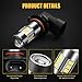 9145/9140/H10/9045/9040 LED Fog Lights Bulbs SEALIGHT Xenon White 6000K, 27 SMD, 1 Yr Warrantythumb 2