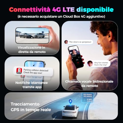 DDPAI Z90 Master 3 Kanal Dashcam Vorne Hinten Innen (4K+4K+3K), Dual STARVIS 2 IMX678 3 HDR Dashcam Car, 64GB EMMC+128GB Karte Dash Cam, Inkl.CPL, Nacht, GPS/ADAS/KI, WLAN, 4G LTE, 24H Park WWache,IPS