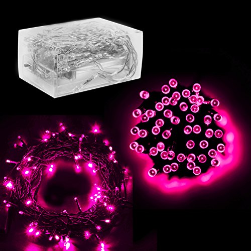 30 Mini Bulb LED Battery Operated Fairy String Lights in Pink, for Christmas, Wedding, Home Decoration, Crafts (158