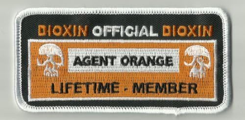 Agent Orange Military Morale Biker Patch