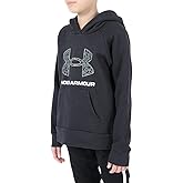 Girls' UA Rival Fleece Big Logo Print Fill Hoodie