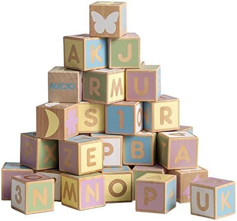 Micki 10-2163-00 Alphabet Blocks Set