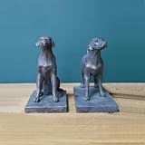 Gifts Direct 2 U Dog Bookends Set of 2 Black Labrador Vintage Ornament view 3