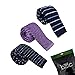 b.m.c BMC Mens Crochet Knitted Square Flat End Fashion Neck Ties 3pc Collection - Set 2, Dapper Pratt