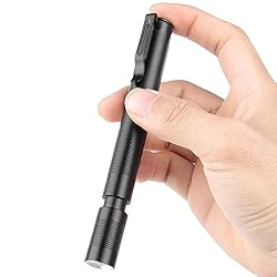 ALONEFIRE P29 Pen Flashlight Bright USB C