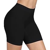 BESTENA Slip Shorts for Under Dresses Seamless Smooth Workout Yoga Bike Shorts for Women