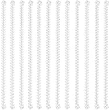 Hicarer 24 Pieces Faux Pearl Necklaces Strand Necklace White Bead Necklace for Flapper Party Wedding Bridal Party Tea Party Birthday Party Decorations