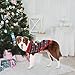 BINGPET Dog Ugly Christmas Sweater Classic Xmas Turtleneck Knitwear with Penguin Pattern, Pet Holiday Sweater Coat Winter Warm Cloth
