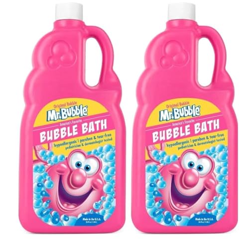 Bubble Original Bubble Bath - Hypoallergenic, Tear Free Bubble Bath Solution Makes Big Long Lasting Bubbles for Kids, Toddlers and Adults (Pack of 2 Bottles, 36 fl oz Each)