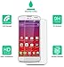 LG Volt Glass Screen Protector, Dmax Armor [Tempered Glass] 0.3mm 9H Hardness, Anti-Scratch, Anti-Fingerprint, Bubble Free, Ultra-clear