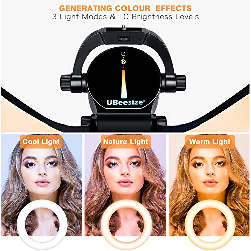 UBeesize Ring Light Kit 17.5” Outer Led Ring Light with Wireless