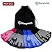 Yoga Gloves Non Slip Fitness Grip, Fingerless Pilates Glove for Training Workout, Pack of 4 Pairs