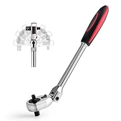 wanlvkang Dual 3/8 and 1/4 Drive Flex Head