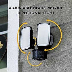 LUTEC 32W 3000 Lumen LED Motion Activated
