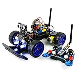 Adeept Smart Car Kit for Arduino, Remote Control Car Based on NRF24L01 2.4G Wireless, Robot Starter Kit, Arduino Robotics Model, Arduino Learning Kit with PDF Guidebook/Tutorial