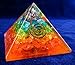Charged Gemstone Orgone Pyramid – Certified Orgonite® Healing Crystals and Copper MultiMineral Bio–Energy Enhancing Tool by Beverly Oaks