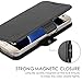 Galaxy S7 Case, SHIELDON for Samsung Galaxy S7 Wallet Case Genuine Leather Case Slim Flip Folio Protective S7 Case Cover with Magnetic Snap, Card Holder, Money Pouch for Samsung Galaxy S7 – Black