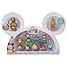 Disney tsum tsum 17 figure box set peter pan belle genie ariel cinderella pluto goofy jasmine jack sparrow