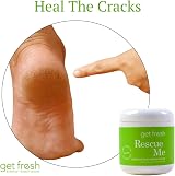 Get Fresh Rescue Me Foot Cream Cracked Heels Dry Skin Intensive Repair view 2