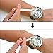 Sporty Quartz Watch Wristwatch with USB Electronic Rechargeable Windproof Flameless Cigarette Lighter (White)