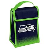 NFL Seattle Seahawks Velcro Lunch Bag, Team Colors, One Size