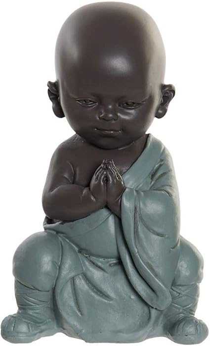 Hogar Y Mas Monje Bebe Figurine Decorative En Resine Decoration Statue Bouddhiste Moine Bouddha Decoration 8 X 5 5 X 12 7 Cm B Amazon Fr Cuisine Maison