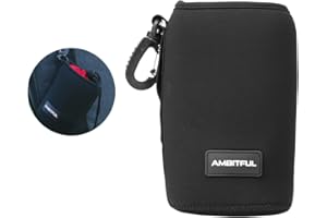 AMBITFUL Lensball Bag, Lens Case Lens Pouch Bag, with Thick Protective Neoprene for DSLR Camera Lens for Nikon, Sigma, Pentax, Sony, Fuji, Panasonic 7artisans ect Lens (6.69x3.93in LP-17)